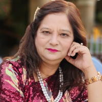 Mrs. Dr. Bina Mody - Senior Actress Of Gujarati film Industries